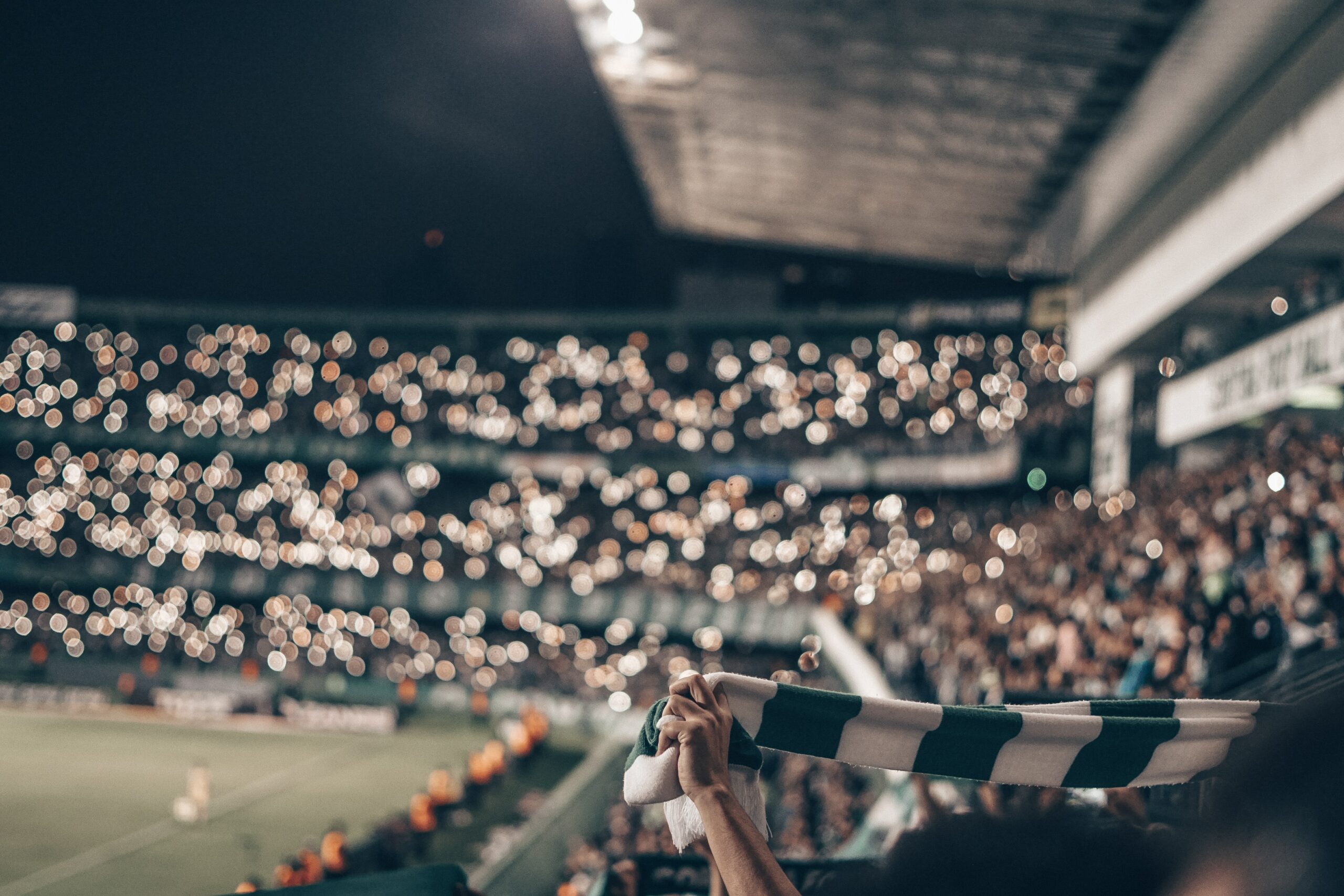 A group of sports fans in a football crowd, for Sports Marketing Recruiters, tml Partners