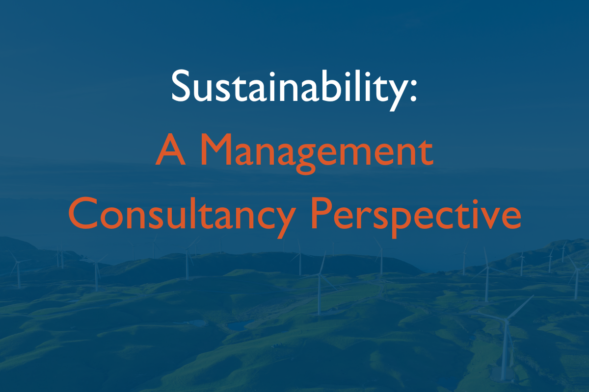 Sustainability in Management Consultancy
