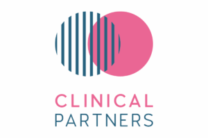 Clinical Partners logo for a case study by tml Partners, a senior marketing recruitment agency