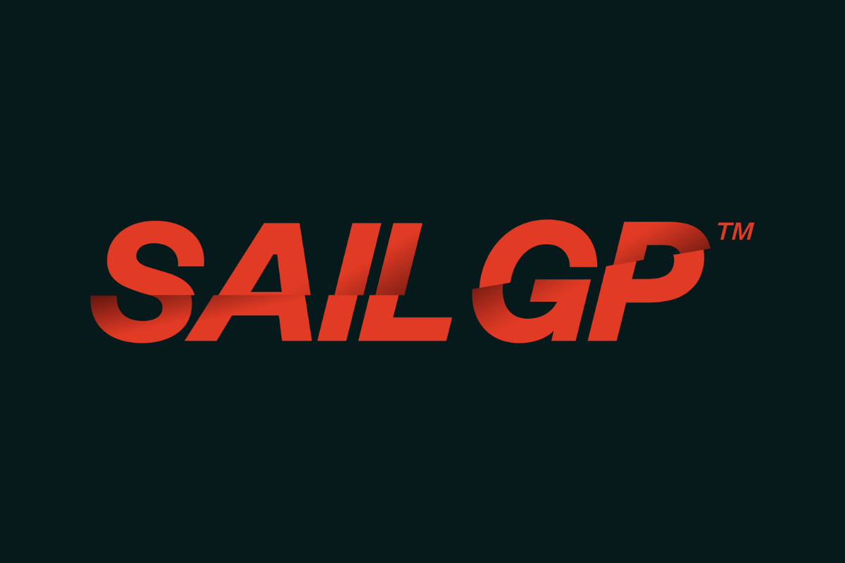 SailGP Logo on a black background for tml Partners