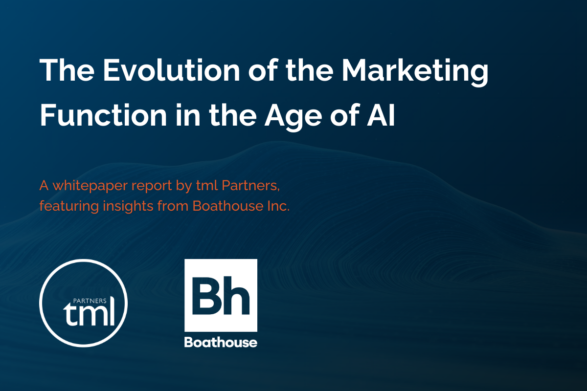 The Evolution of the Marketing Function in the Age of AI Report Cover